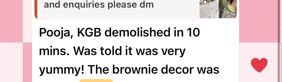 Customer WhatsApp review screenshot 5